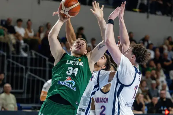 LeBron's son was not scared: Lithuania's reserve team tamed Arizona students