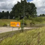From the road workers – the latest information about the flooded Avižieniai-Bukiškis roundabout