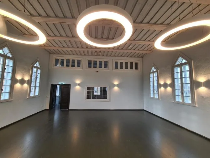Photo by Kristina Jonikienė / Cultural Heritage Department / Restored synagogue interior – main space