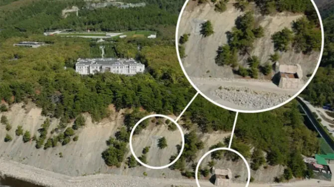 Social media photo/Bunkers under the Gelendzhik palace