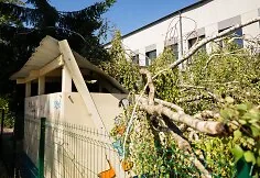 Monday in Vilnius district after a stormy weekend