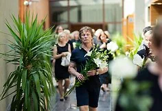 Farewell to Stasys Liupkevičius at the funeral home „Broken String“