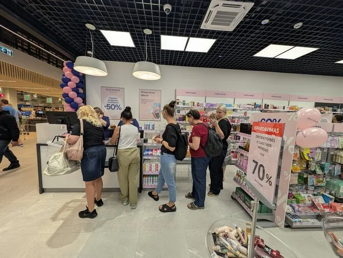 „EUROKOS“ photo/„EUROKOS“ tests a new format – opened the first outlet store in Kaunas