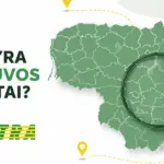 A tastier challenge in the updated game: can you mark the cities and towns of Lithuania?