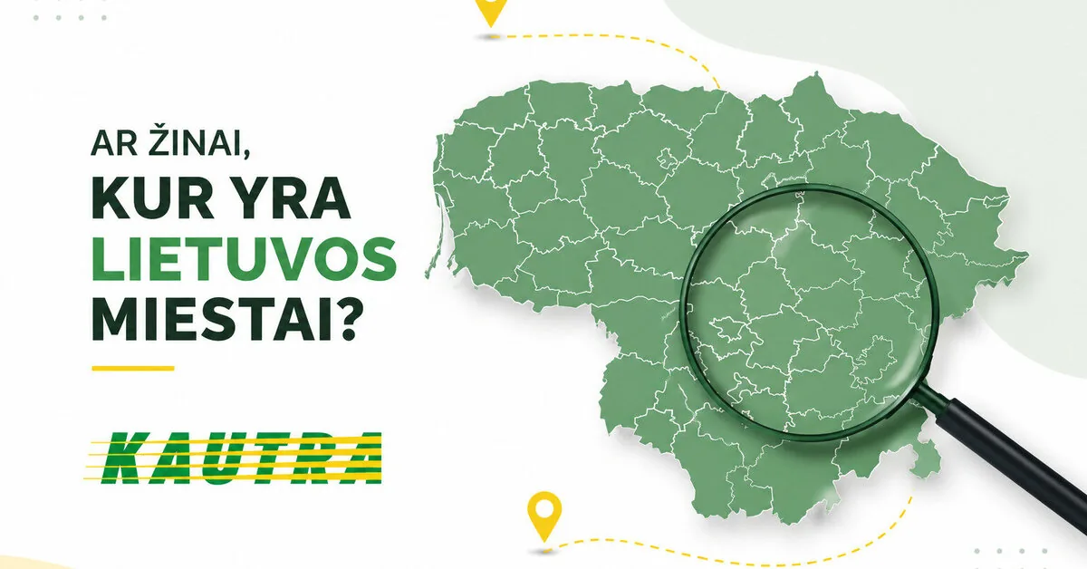 A tastier challenge in the updated game: can you mark the cities and towns of Lithuania?