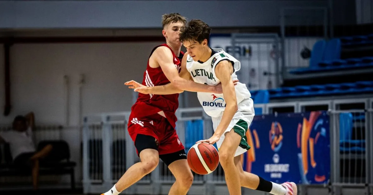 Second victory at the European Championship: Lithuania's under-16s firmly defeated the Poles