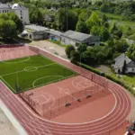 Salantai Gymnasium has completed the stadium reconstruction worth 785 thousand euros