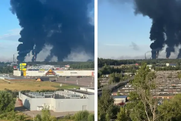 Zelenskis: in one night Ukrainian drones attacked 2 Russian oil factories