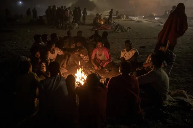 Finbarr O'Reilly/ „The New York Times“/Migrantai Seutoje