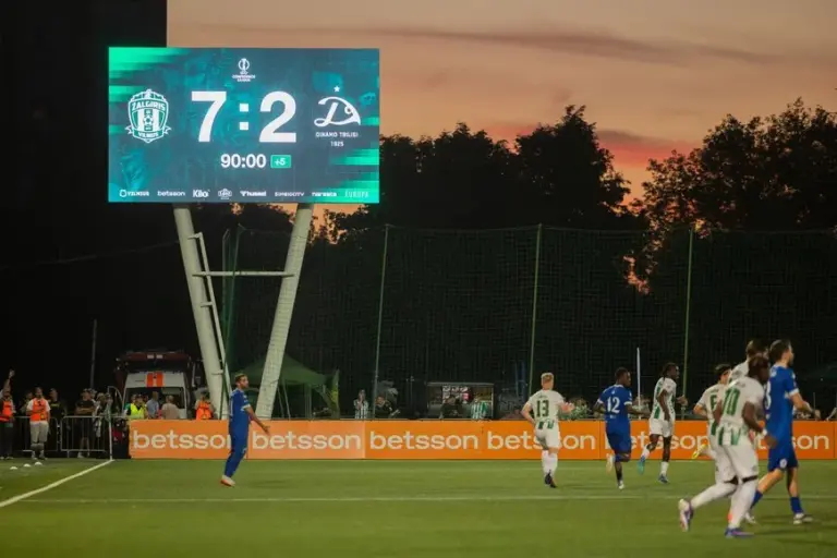Patricija Adamovič / BNS nuotr./UEFA Konferencijų lygos rungtynės: Vilniaus „Žalgiris“ – Tbilisio „Dinamo“