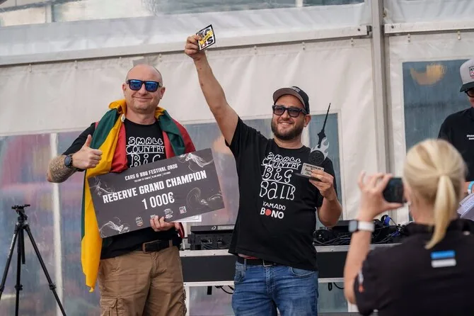 Personal photo/Lithuanians entered the global barbecue elite