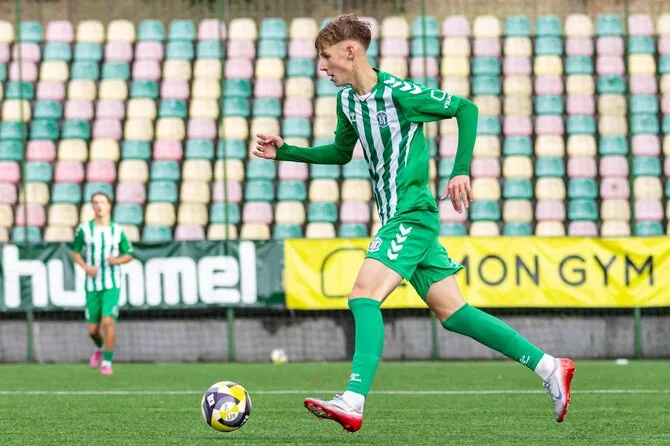 fkzalgiris.lt nuotr./Jokūbas Žebrauskas oficialiai prisijungė prie Italijos grando Milano „Inter“ klubo.