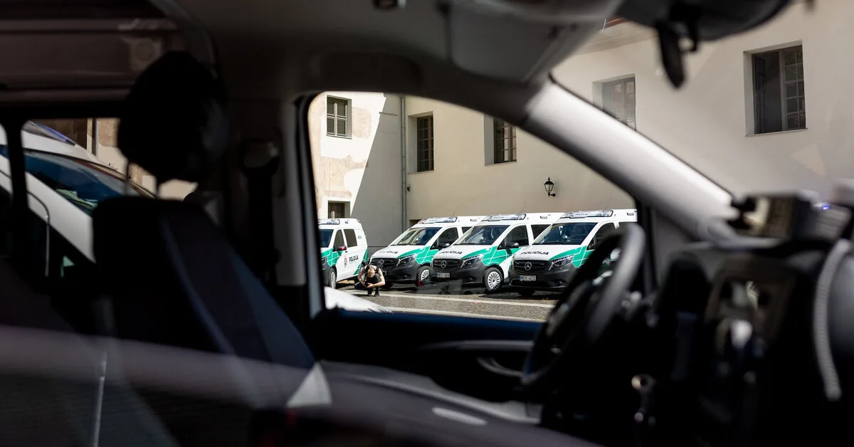 Širvintose policininkams pasipriešino dėl viešosios tvarkos pažeidimo sulaikomas vyras