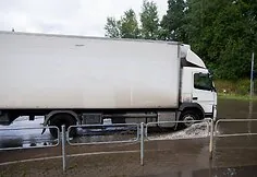 Consequences after the strong storm in Vilnius