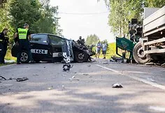 Accident near Nemenčinė
