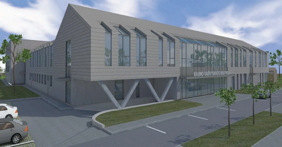 Vaišvydava School in Kaunas to be Modernized – Three Times More Children Will Attend the Institution