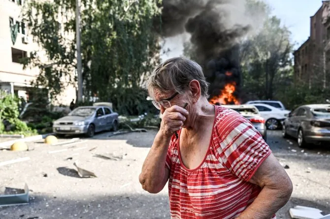 „Zumapress“/„Scanpix“/Zaporizhzhia resident
