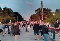 Solar eclipse in Palanga