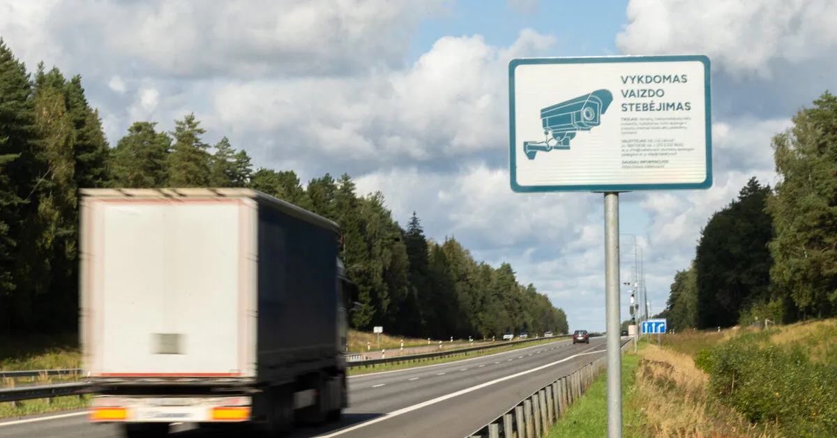 „Via Lietuva“: nearly 90 million euros collected for the State Road Fund in the first half of the year