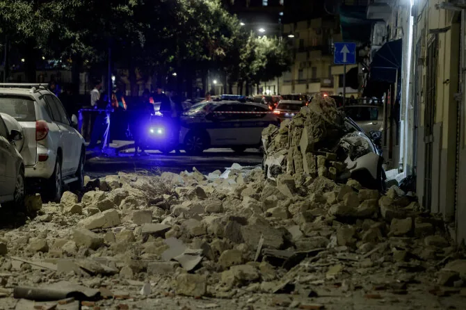 Earthquake in Naples / REUTERS