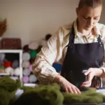 Felt master Monika Drobulytė: "I couldn't afford felt slippers, so I started making them myself"