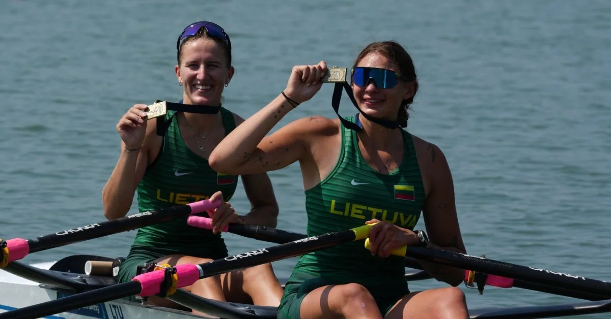 Two medals for Lithuania at the European Rowing Championships