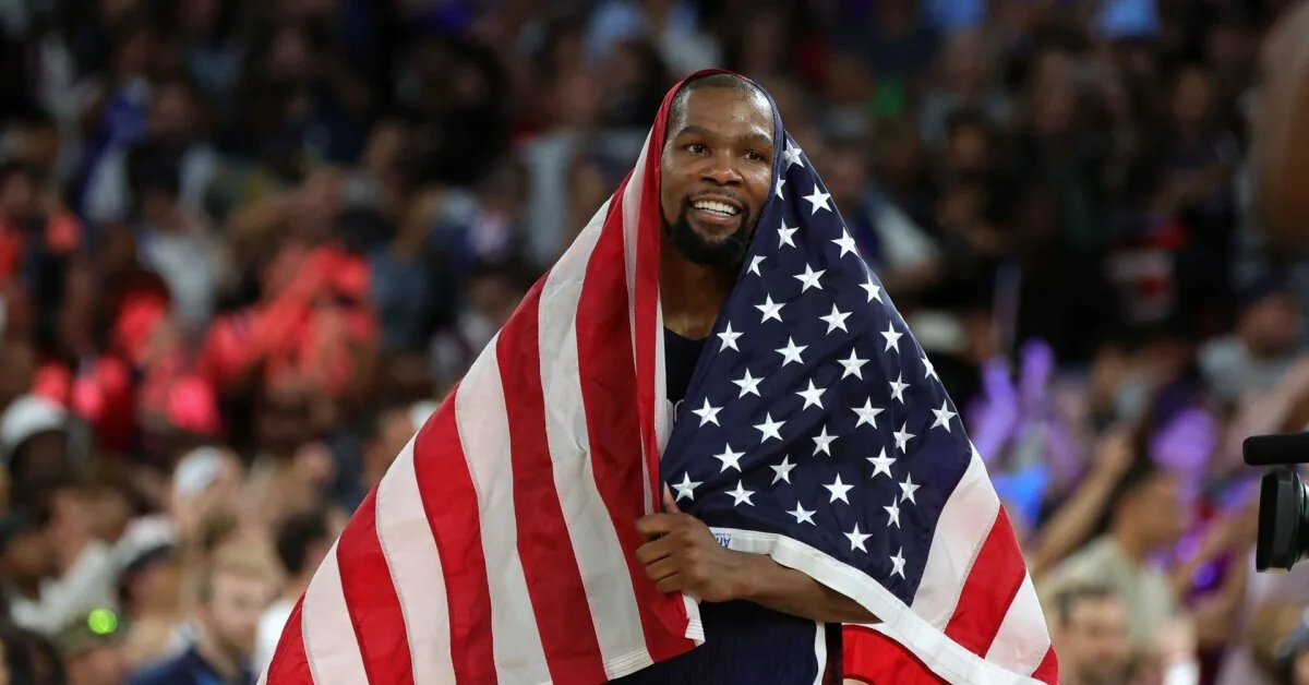 Durantas criticizes American basketball: "And where did Dončičius, Jokičius, and Shai learn to play? From us"