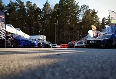 Mitjet cars on race tracks