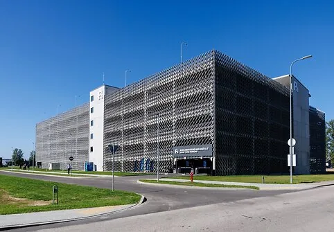 New multi-storey car park at Kaunas Airport