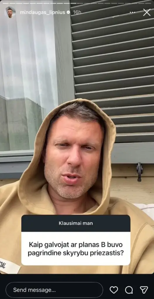 Stop kadras/Mindaugo Lipniaus įrašai