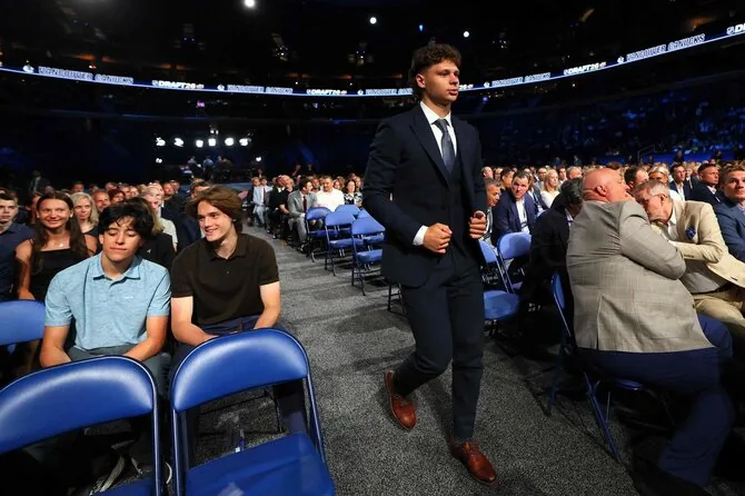 Getty Images via AFP nuotr./Simas Ignatavičius pakviestas NHL naujokų biržoje
