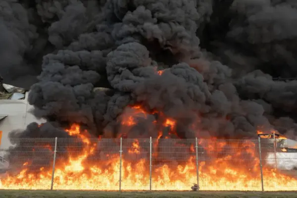 "Wildberries" is blazing even near the Urals: 800 people evacuated