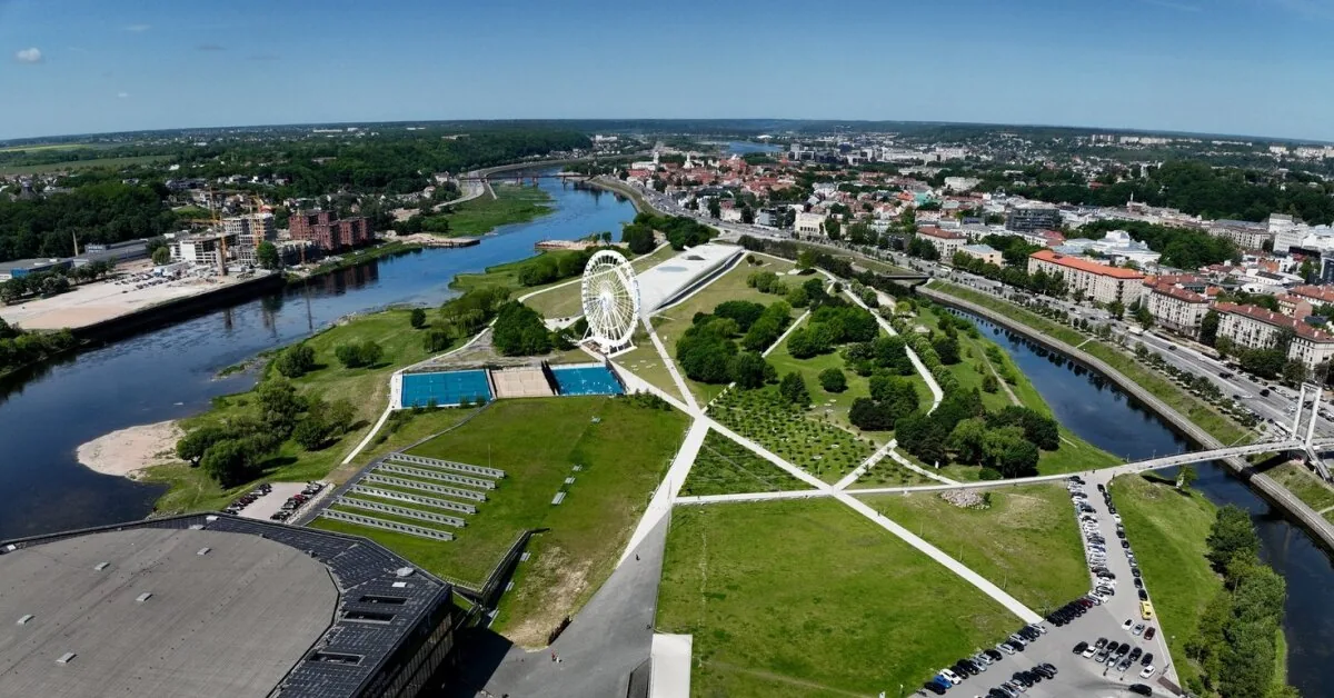 A review wheel that caused a lot of gossip and discussion – on the way to Kaunas: it has been revealed where it will stand and when it will start spinning
