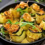 In the heat of summer: make delicious zucchini rolls with meat filling