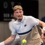 Ed Butvilas, who scored a "Riestainį" against his opponent, achieved an impressive victory