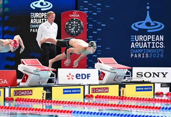 LTU Aquatics/Dariaus Kibirkščio nuotr./Tomas Navikonis Europos plaukimo čempionate pagerino Lietuvos rekordą 100 m laisvuoju stiliumi rungtyje.