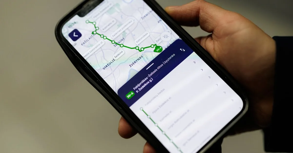 After the "Judu" app in Vilnius combines all mobility services, old applications are being abandoned