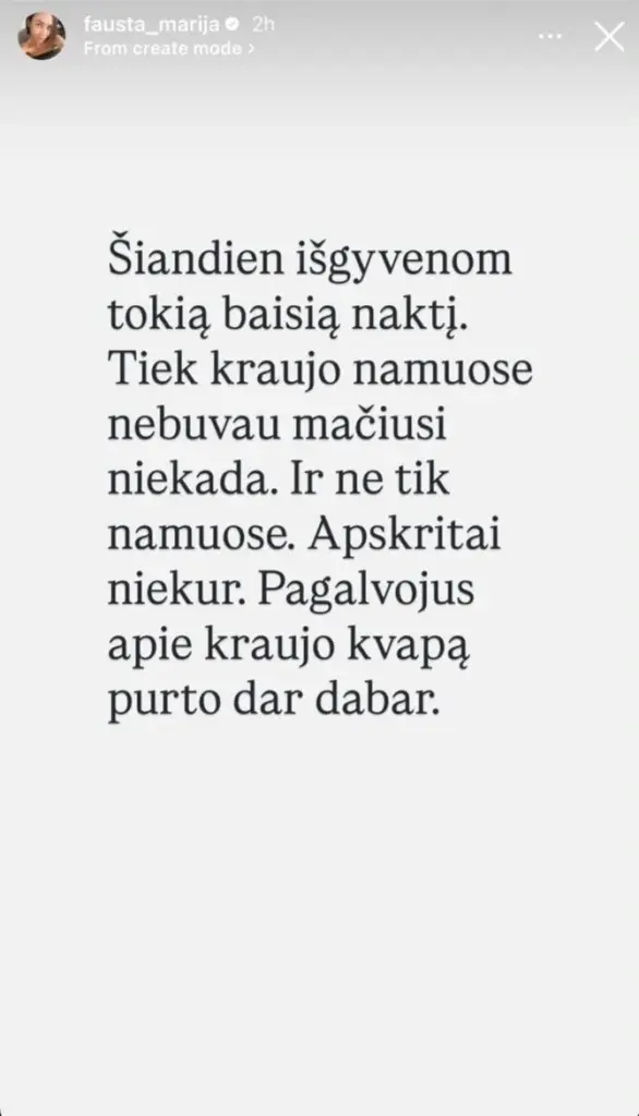 Soc. tinklų nuotr./Faustos Marijos Leščiauskaitės įrašai