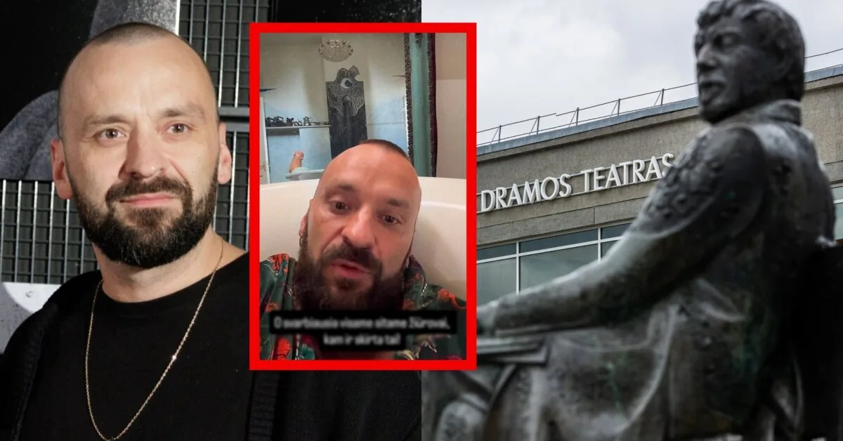 Tadas Gryn caught in the conflict whirlwind revealed internal correspondence with the theater: "They don't care"