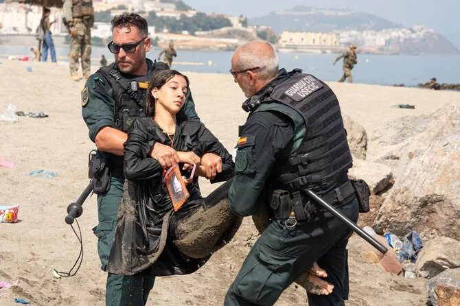 „Zumapress“/„Scanpix“/Migrant crisis in Ceuta