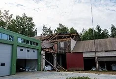 The storm caused a lot of damage in Druskininkai municipality