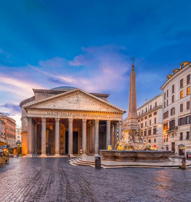Shutterstock photo/Pantheon temple in Rome