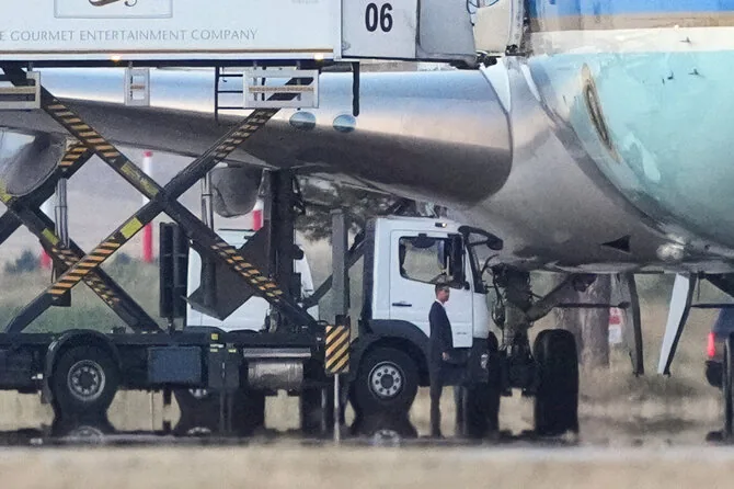AP/ „Scanpix“/„Air Force One“ plane
