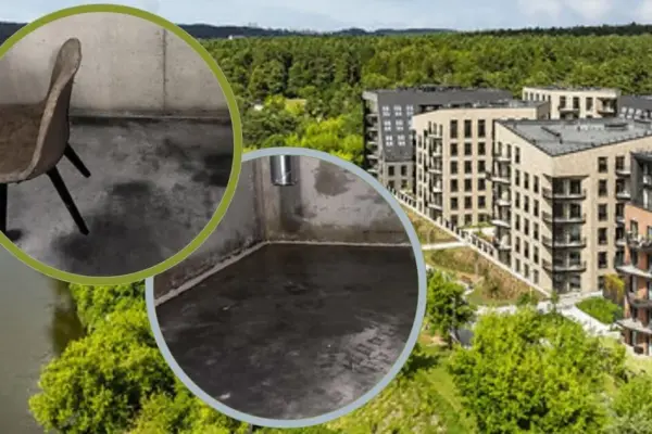 Newcomers settled in a prestigious location did not expect such a surprise: moisture and mold in the underground premises