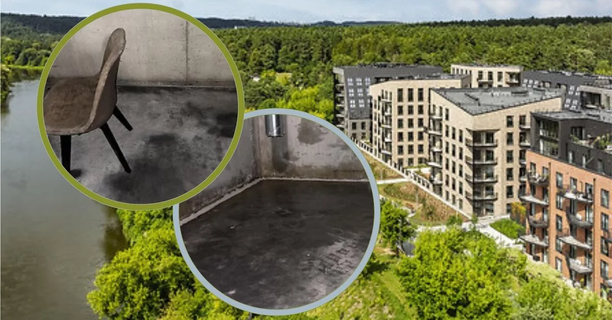 Newcomers settled in a prestigious location did not expect such a surprise: moisture and mold in the underground premises