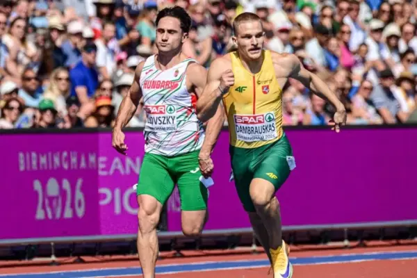Error that got the Lithuanian delegation on their feet: "I was 0.002 sec faster"