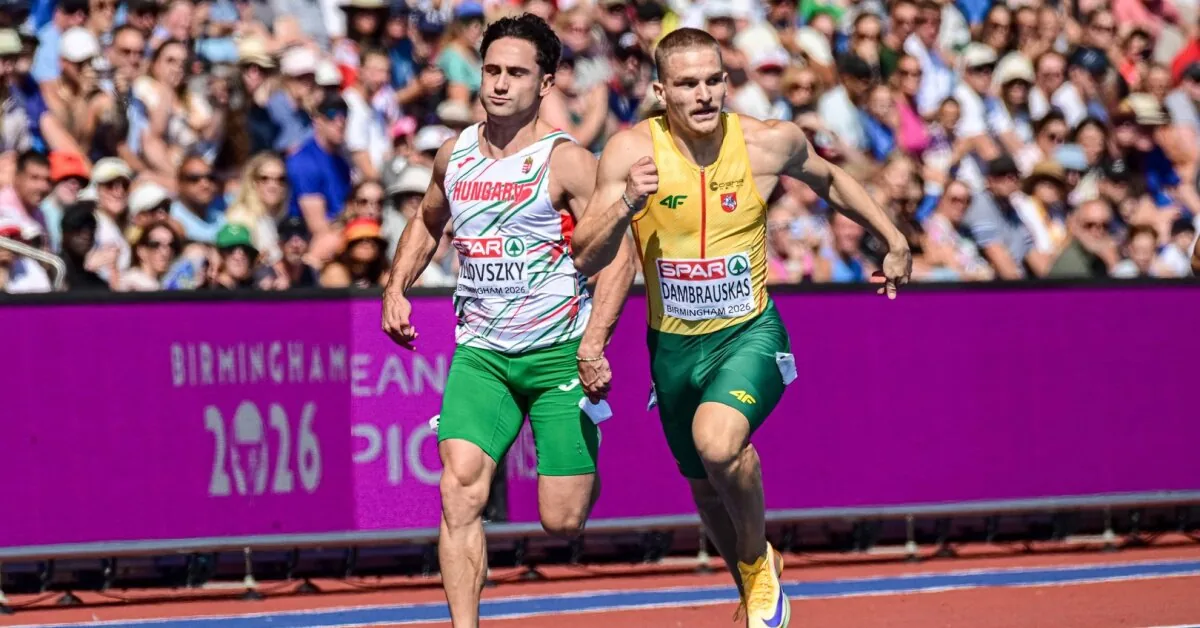 Error that got the Lithuanian delegation on their feet: "I was 0.002 sec faster"