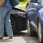 Nine people were injured in traffic accidents in the past day, including two minors