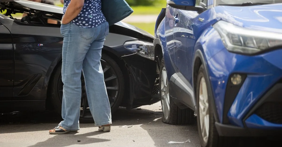 Nine people were injured in traffic accidents in the past day, including two minors