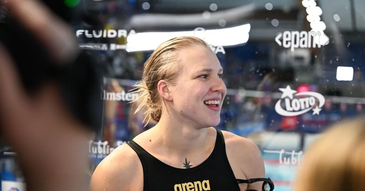 Rūta Meilutytė, competing for the first time this year, evaluated her start: "Great"